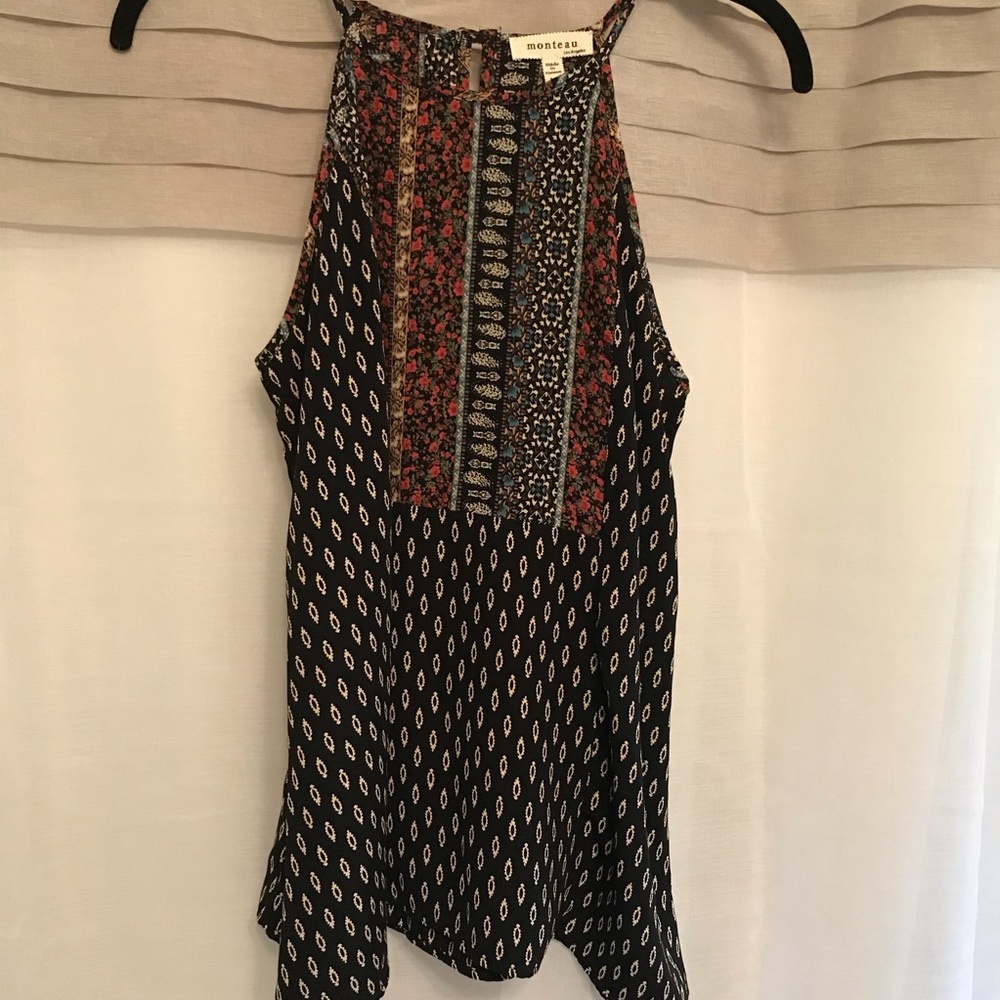 Monteau Tank Top Multicolored Size M